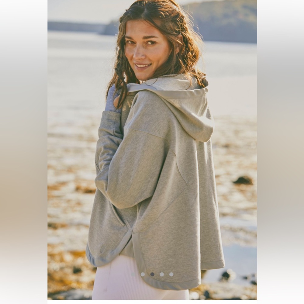 Free People Sonny Zip Up, Size S